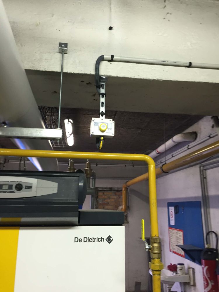 DETECTION GAZ CHAUFFERIES BAILLEURS SOCIAUX SUR AVESNOIS DEUX INSTALLATIONS DIFFERENTES REALISEES PAR GLSI AVEC DU MATERIEL DE MARQUE TECNOCONTROL POUR UNE CHAUFFERIE : CENTRALE SE194K / SONDES SE 192KM (METHANE) / ALIMENTATION SECOURS PSX100 POUR LA SECONDE : 1 CENTRALE CE408 / SONDES SE 192 KM (méthane)