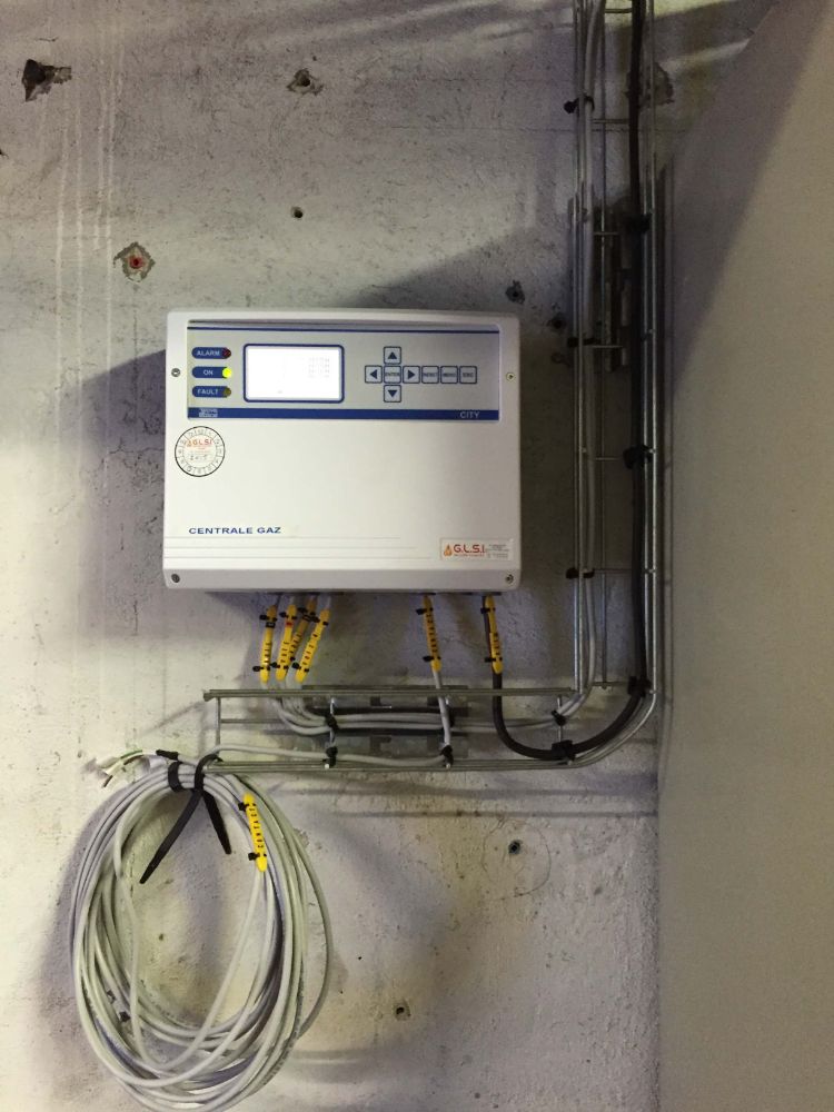 DETECTION GAZ CHAUFFERIES BAILLEURS SOCIAUX SUR AVESNOIS DEUX INSTALLATIONS DIFFERENTES REALISEES PAR GLSI AVEC DU MATERIEL DE MARQUE TECNOCONTROL POUR UNE CHAUFFERIE : CENTRALE SE194K / SONDES SE 192KM (METHANE) / ALIMENTATION SECOURS PSX100 POUR LA SECONDE : 1 CENTRALE CE408 / SONDES SE 192 KM (méthane)