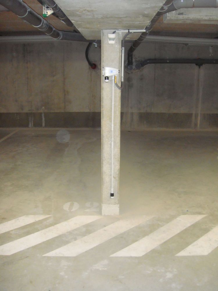 DETECTION GAZ CO (monoxyde de carbone) et NO2 (dioxyde d'azote) DANS UN PARKING REGION DUNKERQUE INSTALLATION REALISEE PAR GLSI AVEC DU MATERIEL DE MARQUE TECNOCONTROL CENTRALE CITY CE 408P / SONDES MULTIPLES ELECTROCHIMIQUES CO (monoxyde de carbone) / NO2 (dioxyde d'azote)