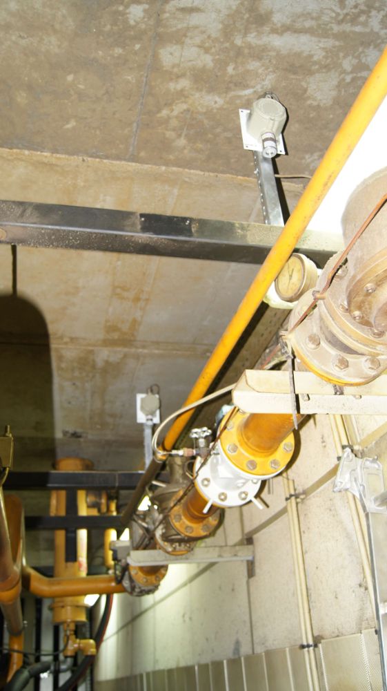 DETECTION GAZ METHANE (CH4) ET MONOXYDE DE CARBONE (CO) DANS UNE CHAUFFERIE INSTALLATION REALISEE PAR GLSI AVEC DU MATERIEL DE MARQUE TECNOCONTROL SONDES ATEX SE 193KM (methane) SONDE TS 220EC-S (CO) AVEC ELECTROVANNE GAZ SITUEE EN EXTERIEUR PROTEGEE PAR COFFRET MARINA