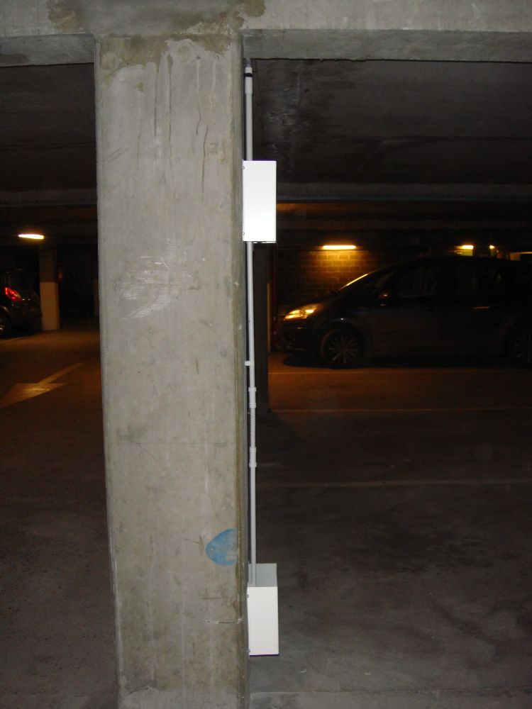 DETECTION GAZ PARKING ET CHAUFFERIE DANS LE PARKING MUTUELLE SOCIALE SECTEUR ARRAS INSTALLATION REALISEE PAR GLSI AVEC MATERIEL DE MARQUE TECNOCONTROL CENTRALE A MICROPROCESSEUR CE700P AVEC ALIMENTATION DE SECOURS ELLE PEUT RECEVOIR JUSQUE 184 SONDES POUR LA CHAUFFERIE SONDES SE 192KM (methane) ET SONDES TS 220 ECS (CO) POUR LE PARKING SONDES MULTIPLES SPECIAL PARKING TS 255 CN2 / DETECTION CO (monoxyde de carbone) ET NO2 (dioxyde d'azote) LES SONDES HAUTS ET BAS SONT PROTEGEES DES CHOCS PAR DES TR533