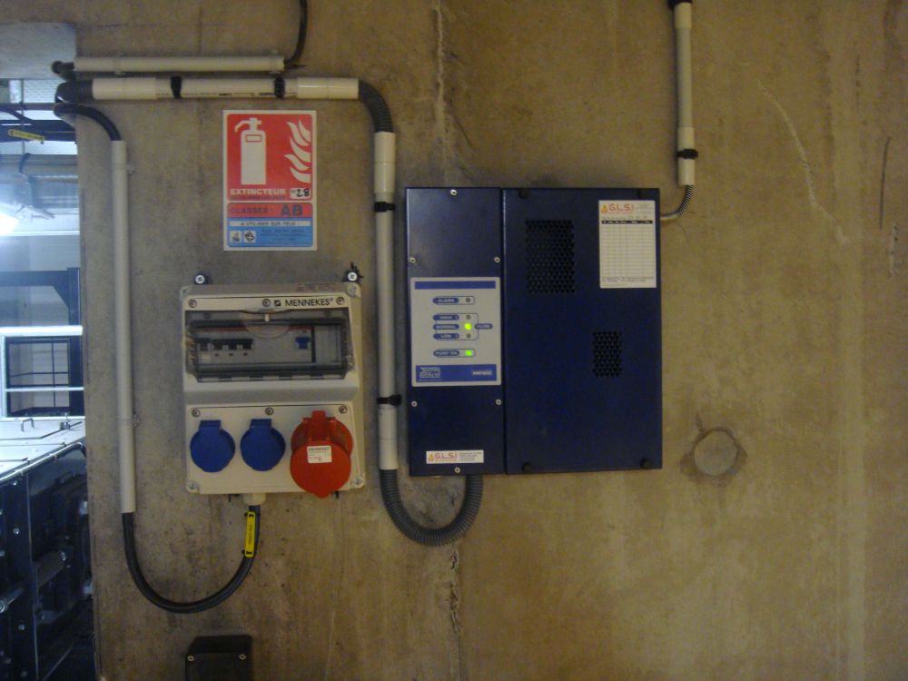 DETECTION PRECOCE D'INCENDIE DANS UNE BIOMASSE SECTEUR HAZEBROUCK INSTALLATION REALISEE PAR GLSI AVEC DU MATERIEL DE MARQUE TECNOCONTROL POUR LA DETECTION PRECOCE AVEC CENTRALE CITY CE408P ET UNE UNITE AN510CC AVEC DEUX SONDES D'ASPIRATION ULTRA SENSIBLES ET D'UNE GRANDE FIABILITE POUR LA DETECTION MONOXYDE DE CARBONE(PRECOCITE DE DETECTION D'UN INCENDIE PAR LA PERCEPTION DU PROCESSUS DE COMBUSTION) / MATERIEL FINSECUR COMPRENANT UNE CENTRALE ADRESSABLE BALTIC 512 / ALIMENTATION DE SECOURS CORAIL / DETECTEURS DE FLAMME FUVA112 / DETECTEURS LINEAIRES BOREAL