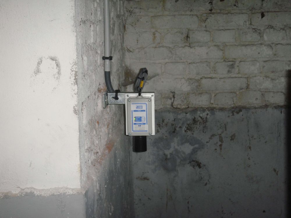 DETECTION MONOXYDE DE CARBONE DANS UNE CHAUFFERIE DE MAIRIE INSTALLATION REALISEE PAR GLSI AVEC DU MATERIEL DE MARQUE TECNOCONTROL CENTRALE CITY CE408P / SONDES TS 220 ECS / SIRENES FLASH SE 301A