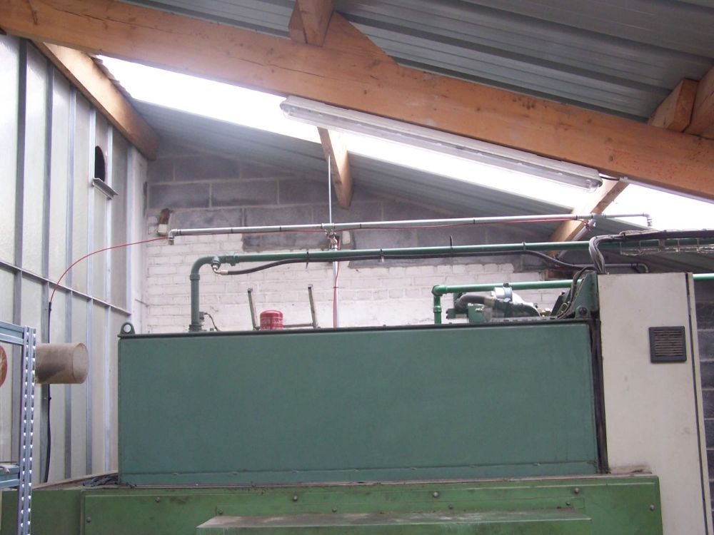 EXTINCTION AUTOMATIQUE TRACEFLAM POUR LA PROTECTION D'UN GROUPE HUILE EN INDUSTRIE REGION MAUBEUGE INSTALLATION REALISEE PAR GLSI