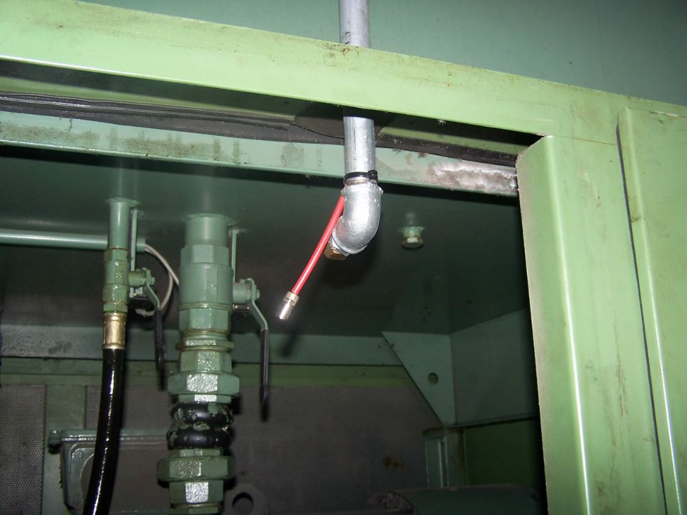 EXTINCTION AUTOMATIQUE TRACEFLAM POUR LA PROTECTION D'UN GROUPE HUILE EN INDUSTRIE REGION MAUBEUGE INSTALLATION REALISEE PAR GLSI