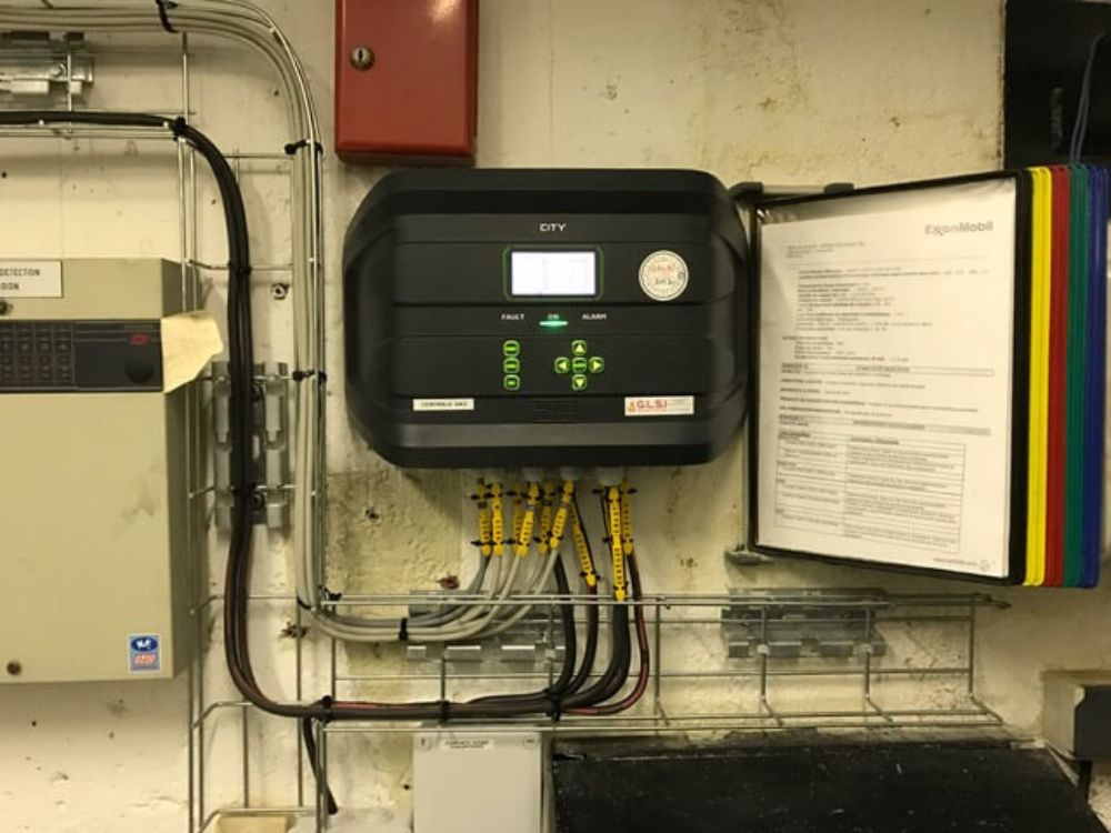 DETECTION GAZ METHANE (CH4) DANS UNE COGENERATION ET UNE CHAUFFERIE SECTEUR CREIL INSTALLATION REALISEE PAR GLSI AVEC DU MATERIEL DE MARQUE TECNOCONTROLE ET NOTAMMENT LA NOUVELLE CENTRALE CITY CE408 / SONDES SE 183 KM AVEC CONES CONCENTRATEURS ET SIRENES FLASH SE 301A