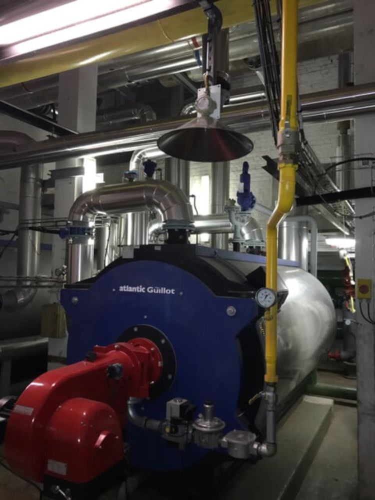 DETECTION GAZ METHANE (CH4) DANS UNE COGENERATION ET UNE CHAUFFERIE SECTEUR CREIL INSTALLATION REALISEE PAR GLSI AVEC DU MATERIEL DE MARQUE TECNOCONTROLE ET NOTAMMENT LA NOUVELLE CENTRALE CITY CE408 / SONDES SE 183 KM AVEC CONES CONCENTRATEURS ET SIRENES FLASH SE 301A